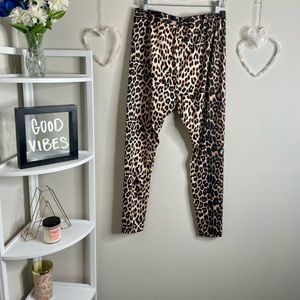 SHEIN Skinny Animal Print